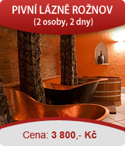 Pivn� l�zn� Ro�nov pro dva